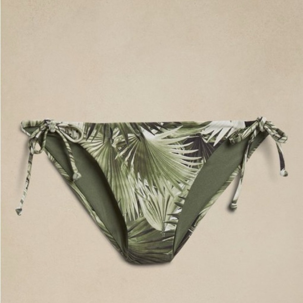 NWT! Onia x Banana Republic Palm Print Kate Bikini Bottom - Multiple Sizes 🏝️